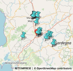 Mappa Via Portotorres, 09071 Abbasanta OR, Italia (11.16)