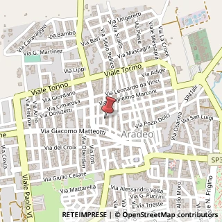 Mappa Via Armando Diaz, 16, 73040 Aradeo, Lecce (Puglia)