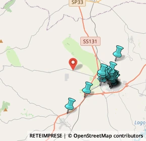 Mappa SP Abbasanta S. Lussurgiu, 09071 Abbasanta OR, Italia (4.314)