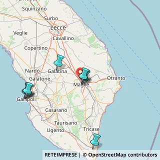 Mappa Via Zona Industriale Maglie, 73024 Maglie LE, Italia (27.13)