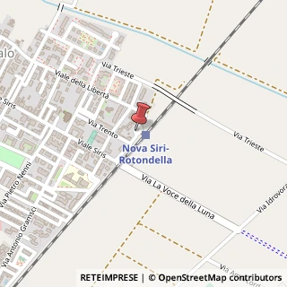 Mappa Piazza Stazione, 75020 Nova Siri MT, Italia, 75020 Nova Siri, Matera (Basilicata)
