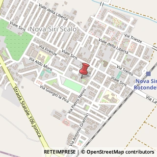 Mappa Via G. Pastore, 2, 75020 Nova Siri, Matera (Basilicata)