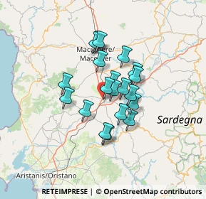 Mappa Reparto Prevenzione Crimine Sardegna - Abbasanta, 09071 Abbasanta OR, Italia (10.454)