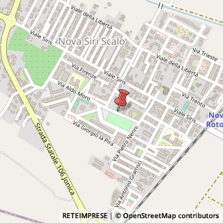 Mappa Via G. Pastore, 4, 75020 Nova Siri, Matera (Basilicata)