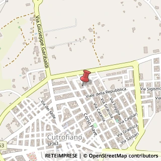 Mappa Via Catania, 93/a, 73020 Cutrofiano, Lecce (Puglia)
