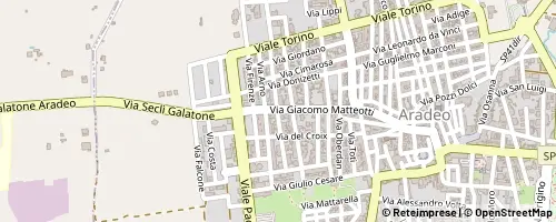 Mappa Aradeo