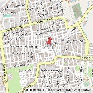 Mappa Via Pozzi Dolci,  21, 73040 Aradeo, Lecce (Puglia)
