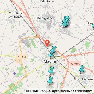 Mappa Lotto 49, 73024 Maglie LE, Italia (3.02636)