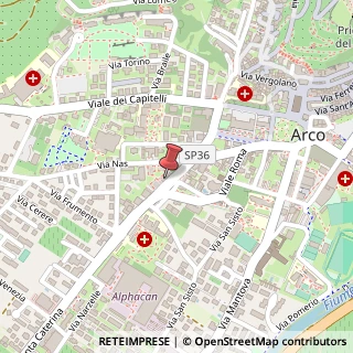 Mappa Via S. Caterina, 4, 38062 Arco, Trento (Trentino-Alto Adige)