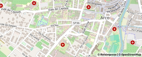 Mappa Arco