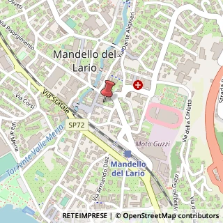 Mappa Via F.lli Pini, 11, 23826 Mandello del Lario, Lecco (Lombardia)