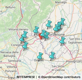 Mappa Strada San Giovanni di Livenza, 33077 Sacile PN, Italia (11.98357)