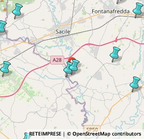 Mappa Strada San Giovanni di Livenza, 33077 Sacile PN, Italia (6.57636)