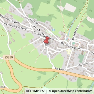 Mappa Via Castello, 1, 38064 Folgaria, Trento (Trentino-Alto Adige)