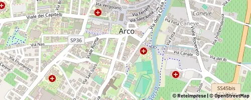 Mappa Arco