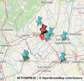 Mappa Via Passo, 33082 Corva PN, Italia (10.58)