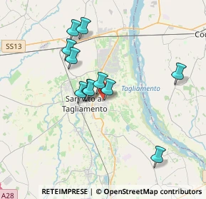 Mappa Via Adamello, 33078 San Vito al Tagliamento PN, Italia (3.10727)
