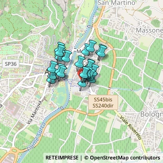 Mappa Via Canale, 38062 Arco TN, Italia (0.24231)