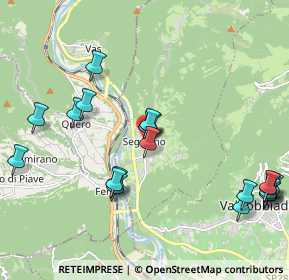 Mappa Piazza Roma, 31040 Segusino TV, Italia (2.3455)