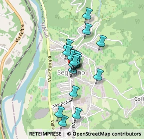 Mappa Piazza Roma, 31040 Segusino TV, Italia (0.275)