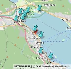 Mappa Strada Nazionale Sempione Feriolo Nord, 28831 Baveno VB, Italia (1.92083)