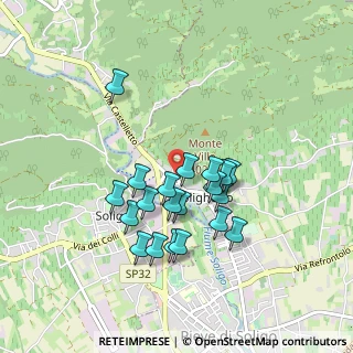 Mappa Via Roma, 31053 Pieve di Soligo TV, Italia (0.76)