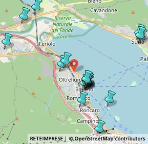 Mappa Strada Nazionale Sempione Oltrefiume, 28831 Baveno VB, Italia (2.031)