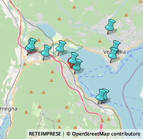 Mappa Strada Nazionale Sempione Oltrefiume, 28831 Baveno VB, Italia (3.60818)