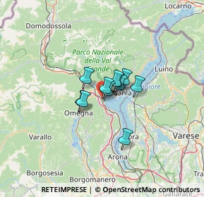 Mappa Strada Nazionale Sempione Oltrefiume, 28831 Baveno VB, Italia (6.21455)