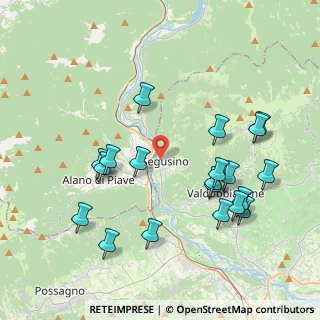 Mappa Via Codalunga, 31040 Segusino TV, Italia (4.2195)