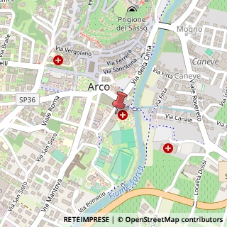 Mappa Via del Pomerio, 3, 38062 Arco, Trento (Trentino-Alto Adige)