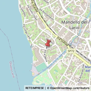Mappa Via volta alessandro 14/i, 23826 Mandello del Lario, Lecco (Lombardia)