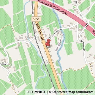 Mappa Via Menarè, 32, 31020 Conegliano, Treviso (Veneto)