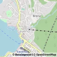 Mapa Laveno-Mombello