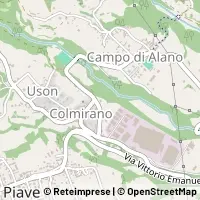 Map Alano di Piave