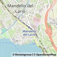 Kort Mandello del Lario