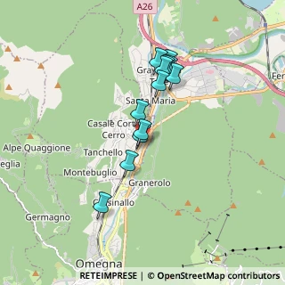 Mappa Via Strona, 28881 Casale Corte Cerro VB, Italia (1.46417)