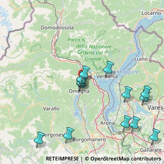 Mappa Via Strona, 28881 Casale Corte Cerro VB, Italia (18.03)