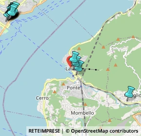 Mappa Lungolago de Angeli, 21014 Laveno-Mombello VA, Italia (3.636)