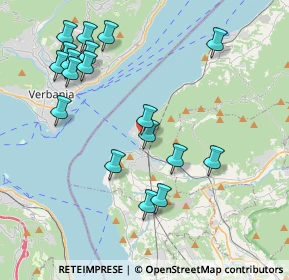 Mappa Via Mazzini, 21014 Laveno-Mombello VA, Italia (4.26778)