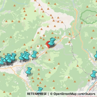 Mappa Via Sant'Antonio, 24020 Castione della Presolana BG, Italia (6.449)
