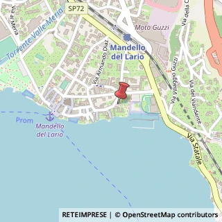 Mappa Via del Monastero,  6, 23826 Mandello del Lario, Lecco (Lombardia)