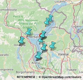 Mappa Viale De Angeli, 21014 Laveno-Mombello VA, Italia (10.65357)