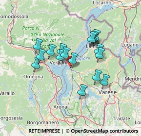 Mappa Viale De Angeli, 21014 Laveno-Mombello VA, Italia (11.33412)