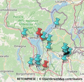 Mappa Viale De Angeli, 21014 Laveno-Mombello VA, Italia (16.014)