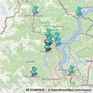 Mappa Via Guglielmo Marconi, 28881 Casale Corte Cerro VB, Italia (12.77538)