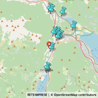 Mappa Via Guglielmo Marconi, 28881 Casale Corte Cerro VB, Italia (3.625)