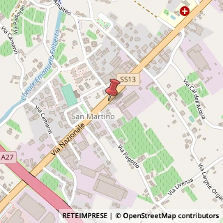 Mappa Via Nazionale, 45, 31020 San Fior, Treviso (Veneto)