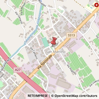 Mappa Piazza Venezia, 22, 31020 San Martino TV, Italia, 31020 San Fior, Treviso (Veneto)