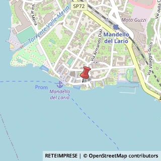 Mappa Piazza XXV Aprile, 25, 23826 Mandello del Lario, Lecco (Lombardia)